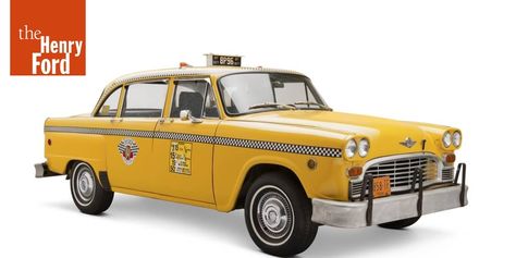 1981 Checker Marathon Taxicab - The Henry Ford Checker Marathon, Checker Cab, Henry Ford Museum, Jump Seats, Taxi Cab, Henry Ford, Basic Design, Roof Light, Street Scenes