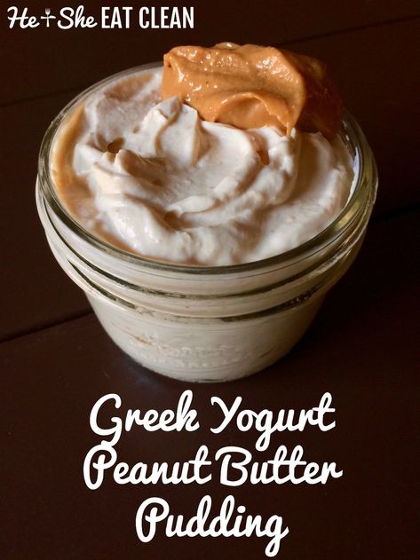 Greek Yogurt Peanut Butter, Greek Yogurt Dessert, Peanut Butter Pudding, Greek Yogurt And Peanut Butter, Ww Snacks, He And She, Peanut Butter Yogurt, Yogurt Dessert, Butter Pudding