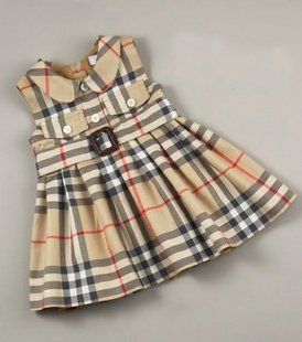 Burberry toddler dress. OMG! I love everything Burberry...especially when it is for a little! Luxury Baby Fashion, Burberry Baby Girl, Luxury Baby Clothes, Toddler Designer Clothes, Dolly Fashion, Girls Dress Outfits, Baby Couture, Burberry Accessories, Frocks For Girls