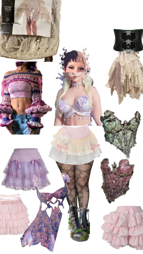 Gothic Accessories Jewellery, Melanie Martinez Inspired Outfits, Melanie Martinez Outfits, Melanie Martinez Concert, Rave Concert, Gothic Accessories, Concert Fits, Rave Outfits, Melanie Martinez