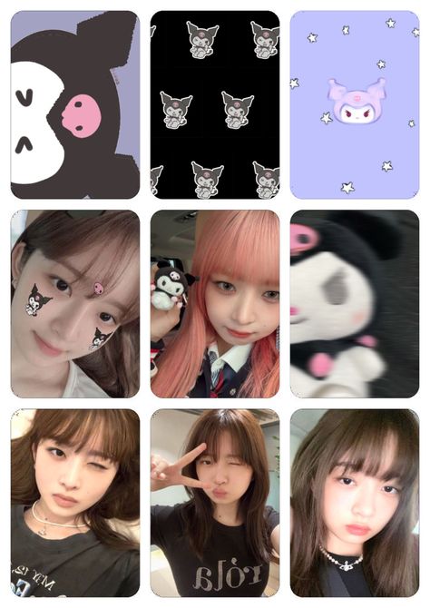 Rei kuromi photocard Kuromi Photocard, Printable Stickers, Paper Dolls, Photo Booth, Photo Cards, The Creator