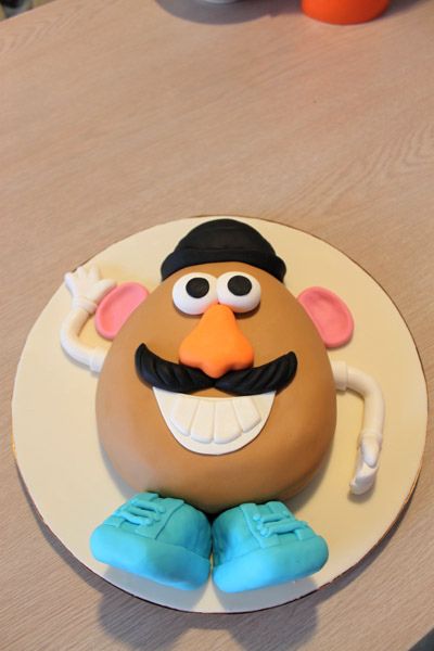 Toy Story Mr. Potato Head Cake by Trace of Cakes, via Flickr Hens Night Ideas, Toy Story Funny, Disney Themed Cakes, Toy Story Cakes, Mr Potato, Mr Potato Head, Potato Heads, Potato Head, Disney Cakes