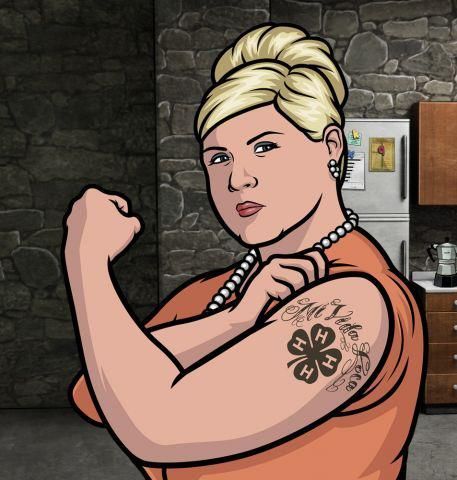 Pam in space | Pam Poovey | Pinterest | Spaces and Search Malory Archer, Archer Pam, Pam Poovey, Archer Cartoon, Archer Tv Show, Archer Fx, Archer Tattoo, Sterling Archer, Happy Birthday Cat