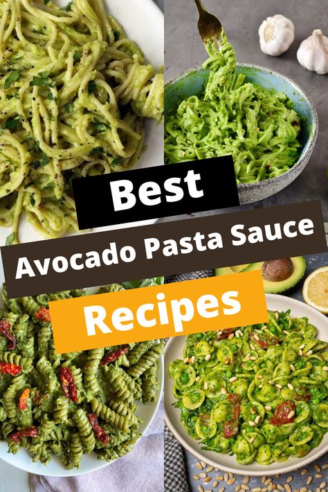 TOP 9 AVOCADO PASTA SAUCE RECIPES FOR YOUR TASTE BUDS Avocado Pasta Recipes Healthy, Avocado Sauce For Pasta, Avocado Pasta Recipes, Avocado Pasta Sauce, Green Pasta Sauce, Best Baklava Recipe, Avocado Recipes Pasta, Avocado Sauce Pasta, Saltimbocca Recipe