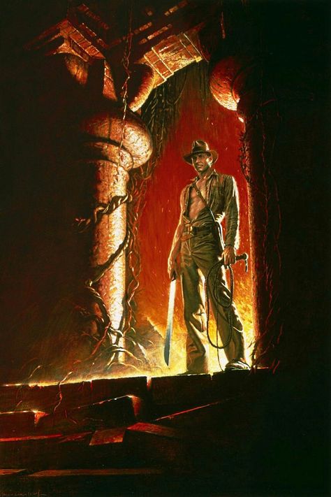 Indiana Jones and the Temple of Doom movie poster All textless movie Posters No words No text #movieposters #movietwit #MovieBuff #horror #artwork #action #adventure #drama #scififantasy #textless Doom Movie, Kate Capshaw, Temple Of Doom, Best Movie Posters, I Love Cinema, Classic Movie Posters, Harrison Ford, Movie Poster Art, Great Films