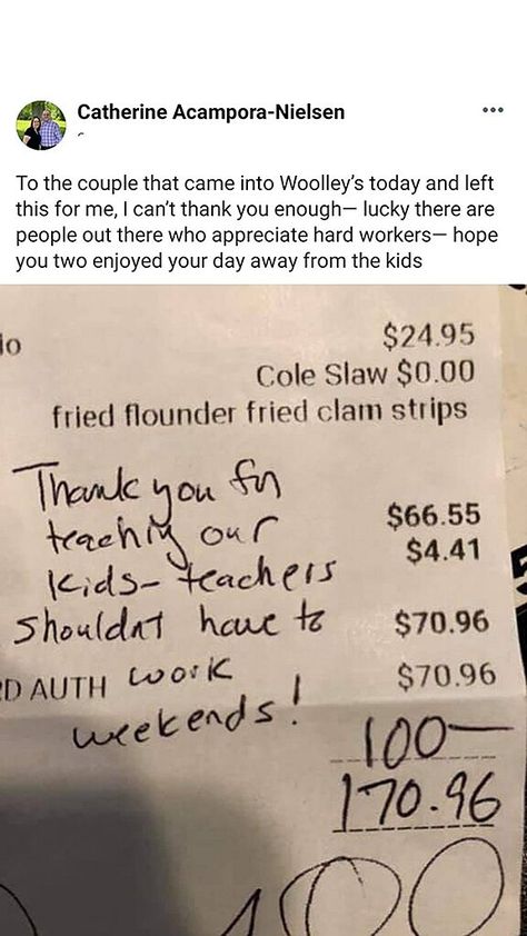 Diners see teacher moonlighting as waitress surprise her with huge tip: 'Teachers shouldn't have to work weekends'   "Diners see teacher moonlighting as waitress surprise her with huge tip: 'Teachers shouldn't have to work weekends'" https://fxn.ws/2wS5Iea How To Get More Tips Waitressing, Waitressing Tips, Waitress Tips, Surprise Her, Hard Workers, Special Education Teacher, Food Service, Fox News, Special Education