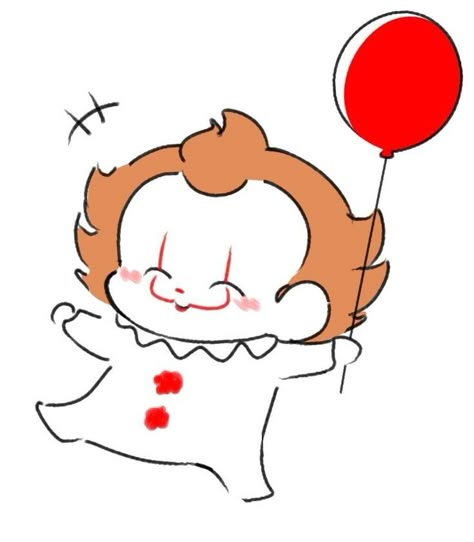 Cute Pennywise, Baby Pennywise, Pennywise Drawing, I Hope