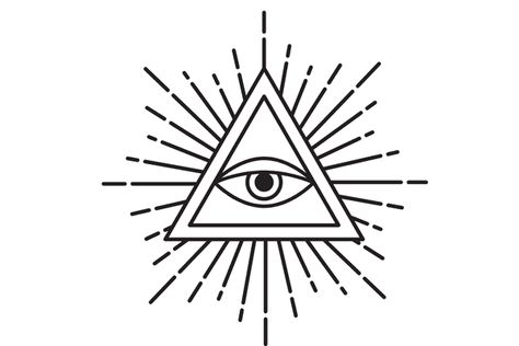 All Seeing Eye Tattoo Stencil, Pyramid Eye Tattoo Design, Illumanti Eye, Iluminati Eye Tattoo, Pyramid Eye Tattoo, All Seeing Eye Drawing, Triangle With Eye, All Seeing Eye Tattoo Design, Illuminate Tattoo