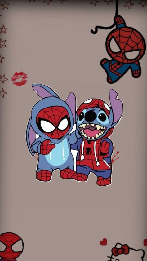 Anime Cartoon Wallpaper, Spiderman Christmas, For Lock Screen, Spiderman Tattoo, Stitch Drawings, Iphone Wallpaper Music, Pretty Wallpaper Ipad, Lilo And Stitch Drawings, Easy Love Drawings