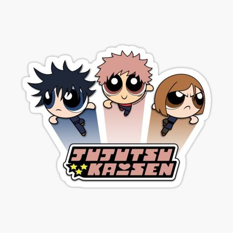 Stickers Anime, Nobara Kugisaki, Anime Printables, Stickers Cool, Eye Stickers, Megumi Fushiguro, Yuji Itadori, Stickers For Sale, Anime Stickers