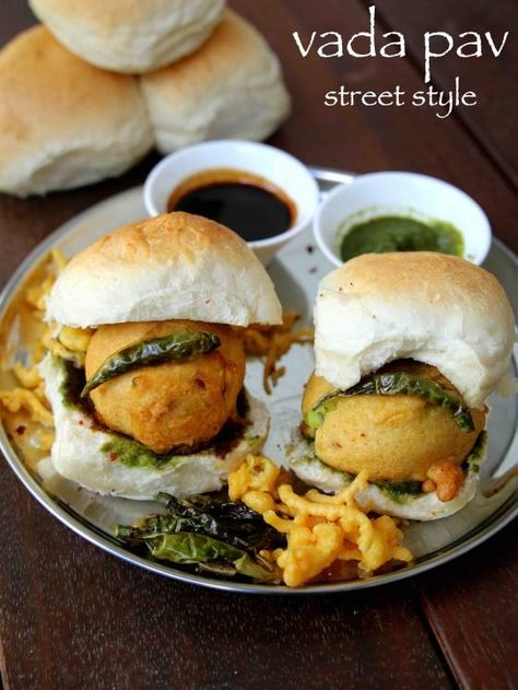 vada pav recipe | how to make vada pav | wada pav recipe Vada Pav Recipe, Batata Vada, Pav Recipe, Indian Street Food Recipes, Indian Street Food, Indian Snack Recipes, Indian Snacks, Indian Food Recipes Vegetarian, Easy Delicious Recipes