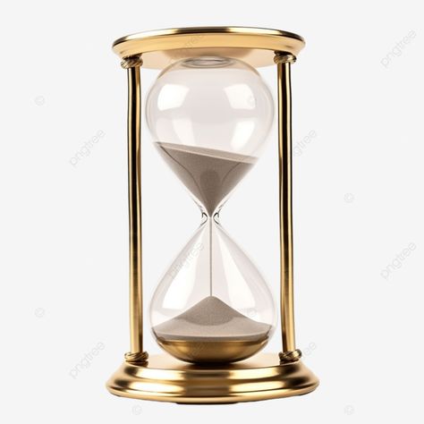 brass hour glass sand clock isolated Hourglass Aesthetic, Sand Clock, Sand Timers, Hour Glass, Transparent Image, Sticker Sheet, Png Transparent, Grease, Sticker Sheets