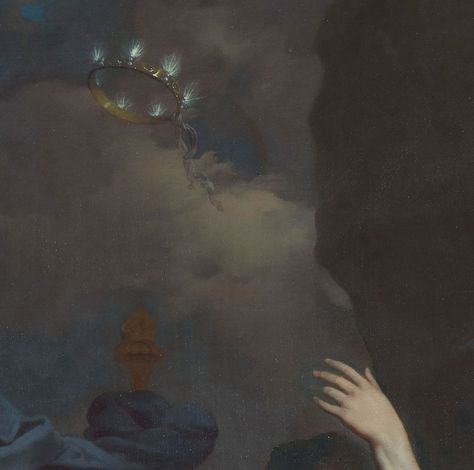 Bacchus and Ariadne (detail) by Gerard de Lairesse, c. 1680. Ariadne Aesthetic, The Sky