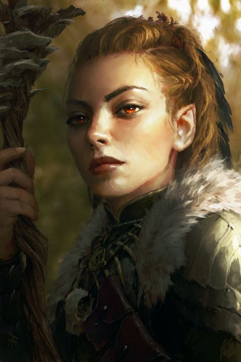 ArtStation - Jaheira, Ted Arfken Baldur's Gate Portraits, Elf Female, Fantasy People, Dnd Elves, Half Elf, Character Artwork, Female Elf, Fantasy Portraits, Dungeons And Dragons Characters