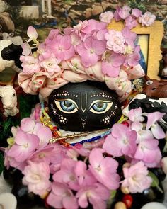 Shringar Aesthetic, Shaligram Krishna, Aesthetic Krishna, Lotus Aesthetic, Iskcon Krishna, Janmashtami Decoration, Krishna Mantra, Bhakti Yoga, Iphone Wallpaper Classy