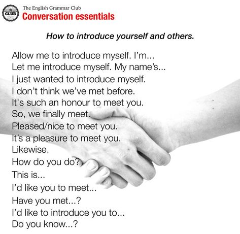 How to introduce yourself and others in English Introducing Myself Ideas, Self Introduction Speech, Speaking Activities English, English Grammar Quiz, Learn Basic Korean, Interesting Facts About Yourself, Grammar Quiz, English Transition Words, Better English