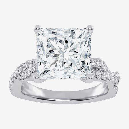 Ring Style: Single Center Rings, Side Stone Rings, Engagement RingsFeatures: Certified DiamondsDiamond Clarity: Vs2-Si1Setting: Multi-SettingStone Cut: PrincessStone Millimeter Measurement: 9.5 Mm Length, 9.5 Mm WidthDiamond Color: G-HMetal Color: WhiteCenter Stone Weight: 5 Ct.Ring Gallery Height: 8mmRing Top Length: 21mmRing Top Width: 12mmRounded Carat Weight: 5 1/3 Ct. T.w.Band Width: Care: Wipe CleanStone Type: 41 Lab Grown DiamondAuthenticity: Lab Grown DiamondMetal: 14k White GoldCountry of Origin: Imported Side Stone Engagement Ring, Stone Engagement Ring, Rings Engagement, Stone Engagement, Ring Style, Dream Ring, Modern Bride, White Diamond, Jewellery And Watches