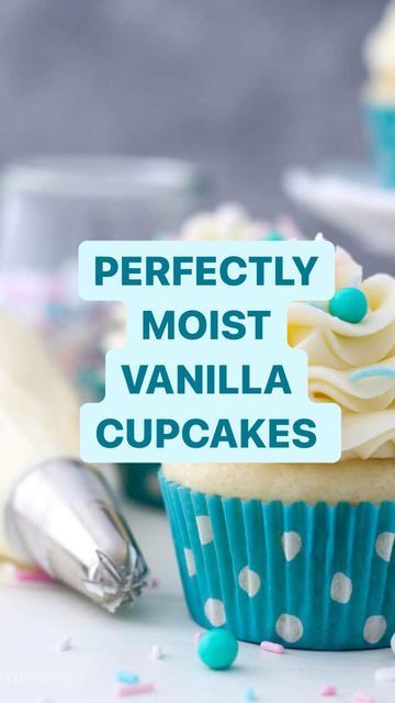 Julianne Beyond Frosting ™️ on Instagram: "Besides being super moist, this recipe takes about 10 minutes to prepare. You can’t beat that. You can also make these gluten-free! Recipe available at beyondfrosting.com search “vanilla cupcakes” For the full recipe: https://beyondfrosting.com/moist-vanilla-cupcakes/ #baking #buzzfeast #bhgfood #BHG #dessert #delicious #eeeeeats #f52grams #food52 #foodgram #huffposttaste #TODAYfood #nomnomnom #onthblog #feedfeedbaking #lovetobake #vanillacake #vani Beyond Frosting, Moist Vanilla Cupcakes, Vanilla Cupcakes, Food 52, Vanilla Cake, Nom Nom, Frosting, Cupcake, Vanilla