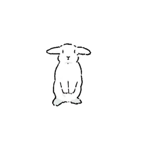 Bunny With Wings Drawing, Lion Head Bunny Tattoo, Mini Lop Bunny Tattoo, Lop Eared Bunny Tattoo, Holland Lop Tattoo, Minimalist Bunny Tattoo, Cute Bunny Sketch, Bunny Line Drawing, Hase Tattoos