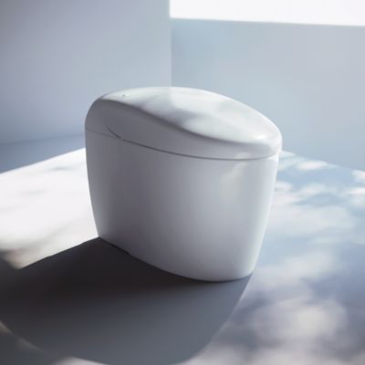 NEOREST® RS Dual Flush Toilet - 1.0 GPF & 0.8 GPF - TotoUSA.com Toto Bidet, Bathroom Technology, Toto Washlet, Luxury Toilet, Touchless Faucet, Dual Flush Toilet, Smart Bathroom, Bathroom Smells, Water Efficiency