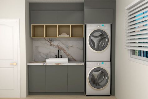 Storage Solutions for Your IKEA Laundry Room/Mudroom Laundry Room Ideas Ikea, Ikea Laundry Room Ideas, Laundry Room Ikea, Ikea Utility Room, Ikea Laundry Room Cabinets, Laundry Inspiration, Ikea Laundry, Ikea Laundry Room, Small Utility Room