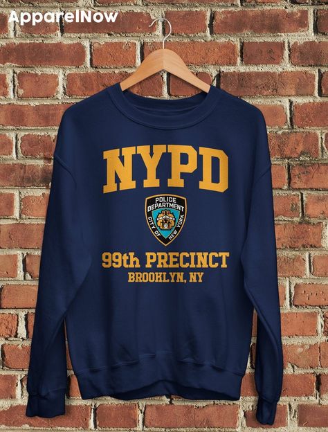 Brooklyn 99, Buy List, Brooklyn Nine Nine, Police Department, Brooklyn, Original Designs, Going Out, Graphic Sweatshirt, Tv Shows