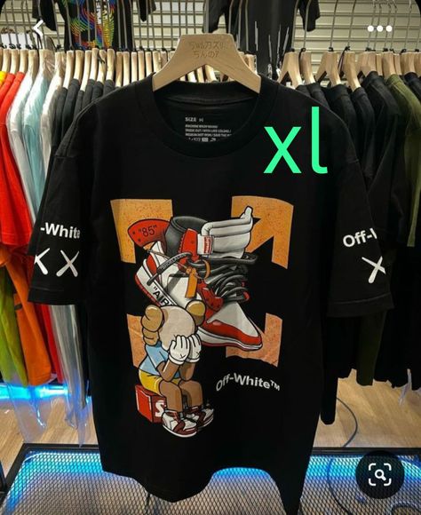 Tshirt Design Ideas Trendy 2023, Kaws Clothes, Tshirt 2023, T Shirt Outfits, Cool Shirt Designs, Hype Clothing, Creative T Shirt Design, Trendy Shirt Designs, T Shirt Painting