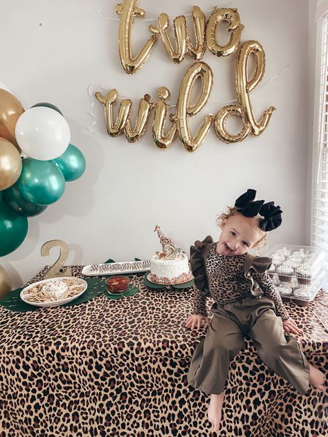 Two Wild Bday Theme, Two Wild Theme Birthday, Born To Be Wild Birthday Party, Born Two Be Wild Birthday Girl, Wild Theme Birthday Party, Two Wild Birthday Outfit, Two Wild Theme, Two Wild Birthday Party Girl, Wild Theme