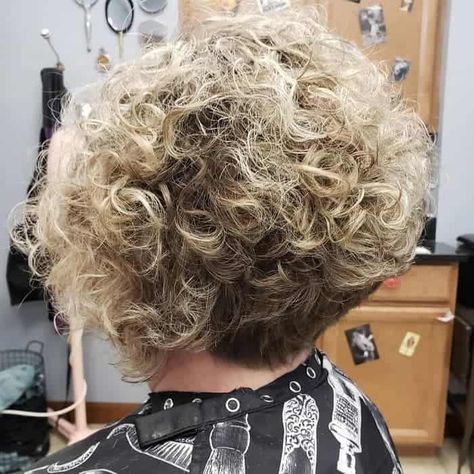 21 Gorgeous Short Permed Hairstyles for Women Over 60 – HairstyleCamp Short Permed Hairstyles, Short Perm, Short Permed Hair, Short Curly Hairstyles For Women, Permed Hair, Curly Pixie Haircuts, Stacked Hair, Hairstyles For Women Over 60, Over 60 Hairstyles