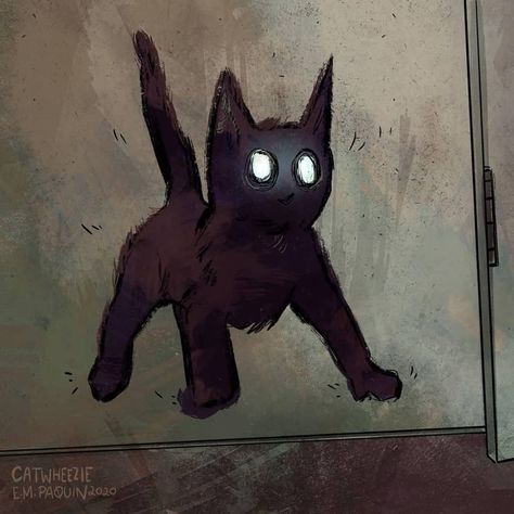 Black Cat Images, Meme Chat, Gatos Cool, Adveture Time, Black Cat Art, 캐릭터 드로잉, Cat Icon, Warrior Cats, Cat Painting