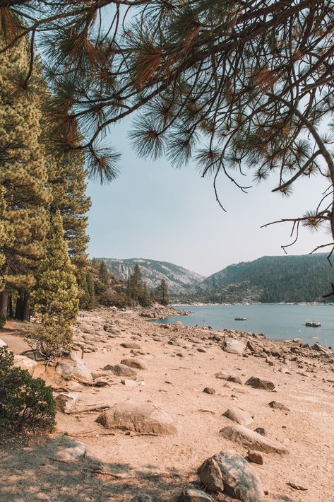 Visit Tuolumne County to explore Pinecrest Lake. Uncrowded in the fall, it is the prefered season for locals. Photo by: Ariel Blandford Pinecrest Lake, Outdoor Movie Theater, Party Boat, Easy Jet, Cheap Flight, Cheap Flight Tickets, Flight Tickets, Fairy Queen, Outdoor Movie