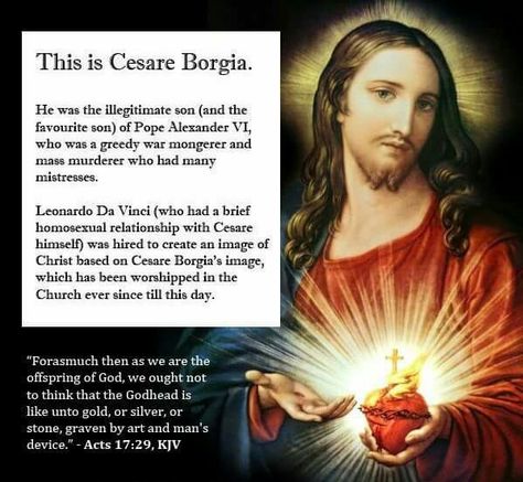 Cesare Borgia No Other Gods Before Me, Exodus 20, False Teachers, Graven Images, Isaiah 42, Cesare Borgia, The Offspring, Images Of Christ, Lord Of Hosts