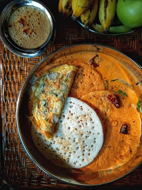 Kerala Food Photography, Food Photography Indian, Food Photography Breakfast, Food Photography Aesthetic, Kerala Breakfast, Photography Breakfast, Breakfast Photography, Photography Indian, Break Fast