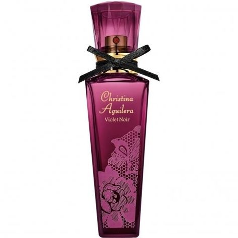 Violet Noir by Christina Aguilera Christian Aguilera, Christina Aguilera Perfume, Hermes Perfume, Rose Absolute, Golden Amber, Celebrity Perfume, Spicy Fragrance, Perfume Design, Best Perfume