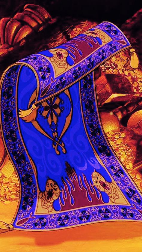 Aladdin And Jasmine On Carpet, Princess Jasmine Magic Carpet, Cave Of Wonders Aladdin, Carpet Aladdin, Magic Carpet Aladdin, Aladdin Art, Aladdin Magic Carpet, Novelty Jewelry, Iphone Wallpaper Earth