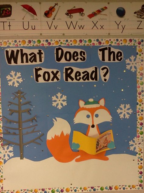 My play on "What does the Fox Say," for my library. Build A Fox Preschool, Fox Bulletin Board Ideas, Fox Bulletin Board, Fox Classroom Theme, Fox Classroom Decor, Wild About Books Bulletin Board, Wild About Reading Bulletin Boards, Woodland Classroom, What Does The Fox Say