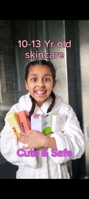 Byoma Skincare For Kids, Skincare Routine For 10yrs, Byoma Skincare Safe For Kids, Skin Care For 13 Yrs Old Girl, Kids Skincare Routine, Kid Friendly Skincare, Glow Recipe For Kids, Skincare Routine For 11 Yrs Old, Skin Care For 12 Year Girl