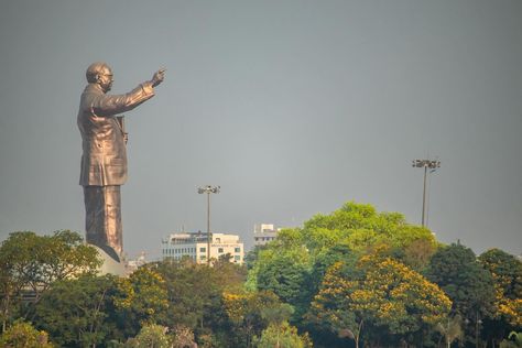 Tank Bund road attractions, Hyderabad 1. Dr B R Ambedkar statue 2. Secretariat Office 3. Lord Buddha Statue These are just few attractions among many around Tank Bund. There are parks, Boatings and many more fun things #satyanandigam #tankbund #ambedkarstatue #secretariat #lordbuddha #touristattractions #hyderabadtravelblogger #weekendgateways #capturedoncanon #canonphotography #ngtindia #natgeoindia #othallofframe #hyderabad_diaries @outlooktraveller @natgeoindia @natgeoyourshot @natgeotr... Ambedkar Statue, Dr B R Ambedkar, B R Ambedkar, Lord Buddha, Best Background Images, Canon Photography, Hyderabad, Fun Things, Travel Blogger