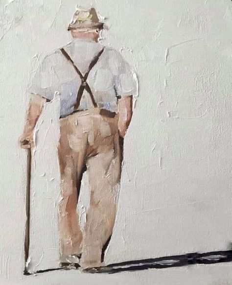 Painting People, Urban Sketching, Human Figure, Male Art, Old Men, Watercolor Landscape, Drawing People, Figure Painting, Figurative Art