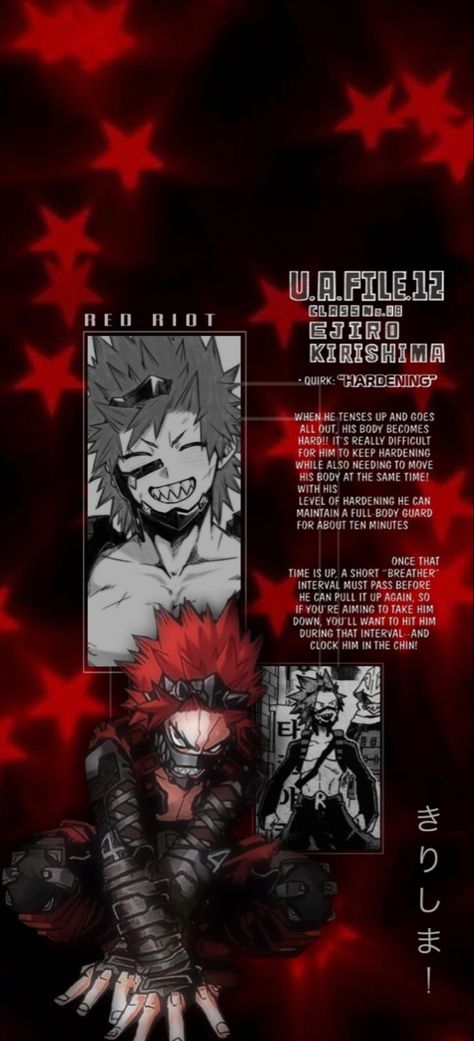 Eijirou Kirishima - MHA Kirishima Quotes, Kirishima Aesthetic Wallpaper, Kirishima Background, Kirishima Wallpaper Aesthetic, Kirishima Eijirou Wallpaper, Mha Wallpaper Aesthetic, Kirishima Aesthetic, Kirishima Wallpaper, Mha Wallpapers