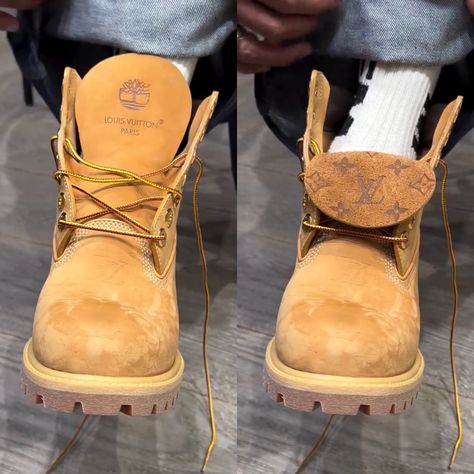 Botas Louis Vuitton, Timberland 6 Inch Boots, Timberland 6 Inch, Timberland 6, All Nike Shoes, Timberlands, Sneaker Release, Shoe Inspiration, Pharrell Williams