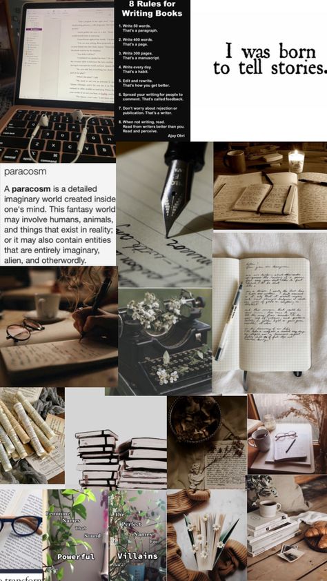 Successful Writer Vision Board, Creative Writing Major Aesthetic, Writter Core, Author Aesthetic Photography, Writer Instagram Feed, Famous Author Aesthetic, Writer Aesthetic Photography, Novelist Aesthetic, Writer Wallpaper