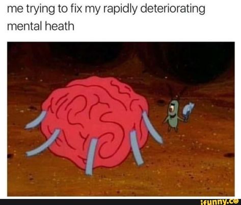 LOL!!! :) Health Memes, My Mental Health, Spongebob Memes, E Card, What’s Going On, Mood Pics, Dankest Memes, Really Funny, Funny Jokes