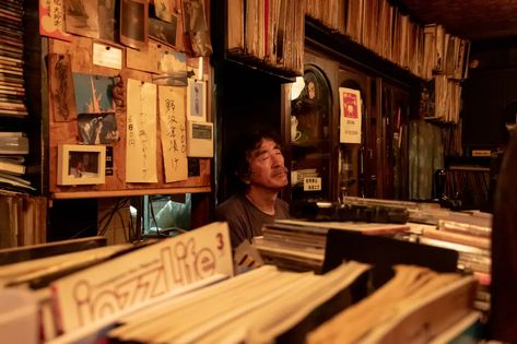 One kissa is all it takes: Tokyo’s finest jazz haunts – in pictures | Art and design | The Guardian How To Speak Japanese, Bar Aesthetic, Jazz Songs, Work In Japan, Jazz Cafe, Jazz Bar, Japan Music, Become A Photographer, Living Museum