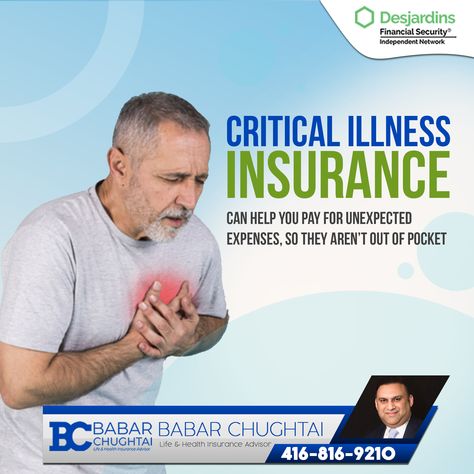 Critical Illness Insurance will Not Leave You Alone in the Time of Need. It will Carry All Your Expenses of Coverage, If You're Diagnosed with Specific Disease. For More Info & Free Quote Contact: ☎️: 416-816-9210 🌐: www.babarchughtai.ca #CriticalIllness #CriticalIllnessInsurance #InsuranceForHealth #MedicalCoverage #ProtectionAgainstUncertainity #InsuranceCanCover #SecureYourFamily #ProtectYourFamily #InsurancePlans #SafeYourFuture #InsuranceAdvisor #BabarChughtai Critical Illness Insurance, Life And Health Insurance, Critical Illness, Free Quote, Health Insurance, Free Quotes, Disease, Insurance, Medical