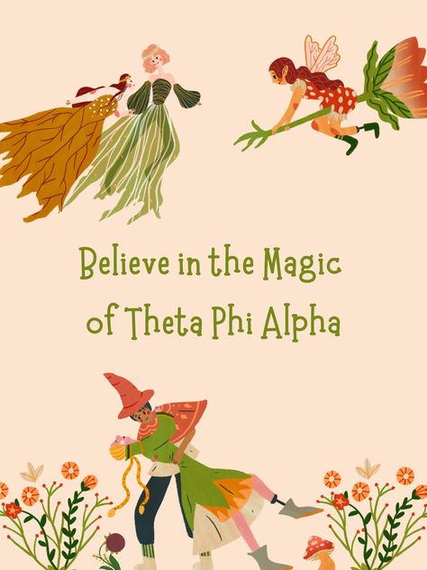 Fairy Bid Day Theme, Chapter Themes Sorority, In Full Bloom Sorority, Alpha Phi Bid Day Themes, Bid Day Themes Pi Phi, Graphic Instagram, Alpha Phi Bid Day, Sorority Themes, Recruitment Themes