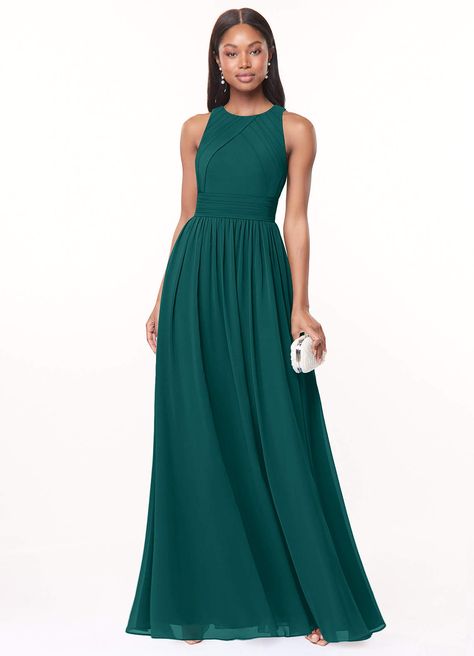 Peacock Azazie Harper Bridesmaid Dresses | Azazie Azazie Peacock, Peacock Bridesmaid Dresses, Bridesmaid Dresses Azazie, Azazie Bridesmaid Dresses, Color Style, Bridesmaid Dress, Bridal Party, Favorite Color, Floor Length