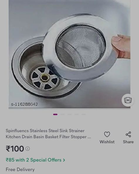 🛠️ Upgrade Your Kitchen with a Durable Sink Strainer! 🛠️ [ Link in bio] 🔗 Follow our Telegram channel Looking for an effective way to keep your kitchen drain clog-free? Look no further! 🌟 Introducing the Spinfluencs Stainless Steel Sink Strainer – a must-have tool for every kitchen: ✔️ 18-10 Grade Stainless Steel – Built to last ✔️ Anti-Clogging – Say goodbye to blocked drains ✔️ Dishwasher Safe – Super easy to clean ✔️ Rust-resistant & Durable 🔧 Perfect for catching food scraps and k... Drain Clog, Clean Rust, How To Clean Rust, Clogged Drain, Sink Strainer, Food Scraps, Stainless Steel Sink, Must Have Tools, Stainless Steel Sinks