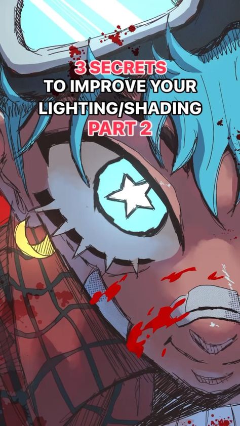 3 Lighting and shading secrets part 2 Lighting And Shading, Free Procreate Brushes, Comic Tutorial, Brushes Procreate, Free Procreate, Procreate Brushes Free, Procreate Art, Coloring Tips, Creative Drawing Prompts