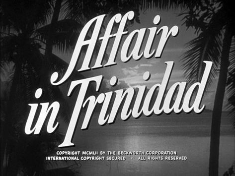 Glenn Ford, Noir Movie, Retro Graphic Design, Old Movie, Title Sequence, Rita Hayworth, Title Design, Title Card, Movie Titles